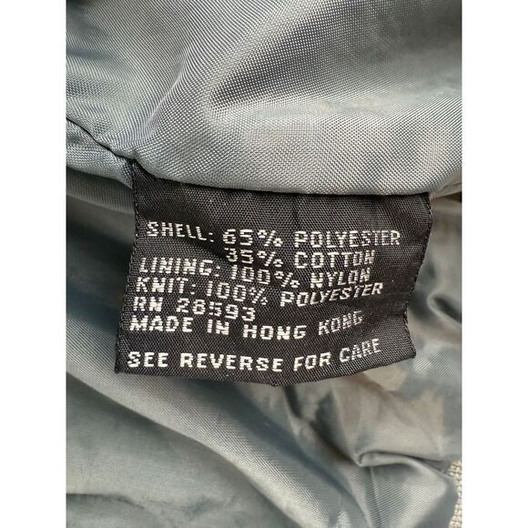 Vintage Members Only Jacket 4X Gray Zip Up Classic Style Sopranos - Picture 7 of 10